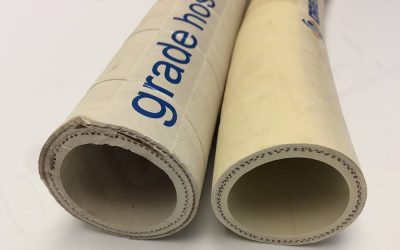 How many food grade hoses can be used in a dairy